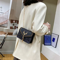 Shoulder Bags Small Square Messenger Bag Women  Female Handbag Phone Purse