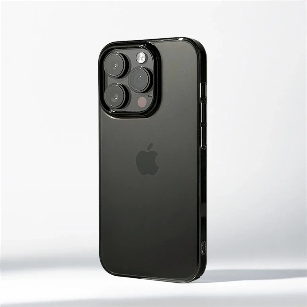 0.7 MM Ultra Thin Sand Blasting Frosted Matte Hard PC Case For iPhone 17 16 Pro Max 15 14 Plus 13 12 Simple Transparent HD Cover