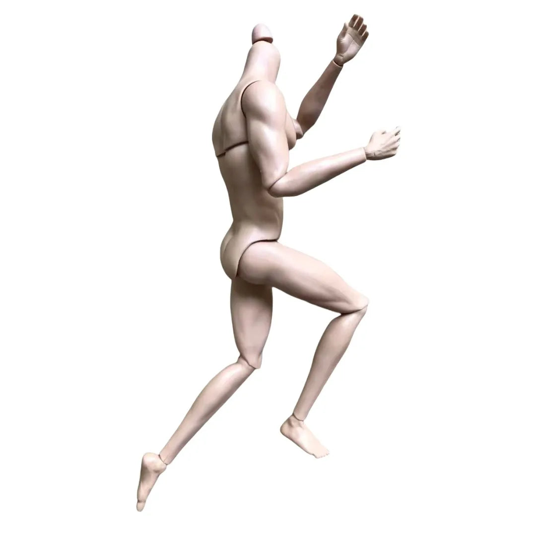 YUNYI Male Doll Body 1/6 Strong Muscle Solider Men Body Figures 14 Joints Movable Doll Figure Toys Christmas Gifts