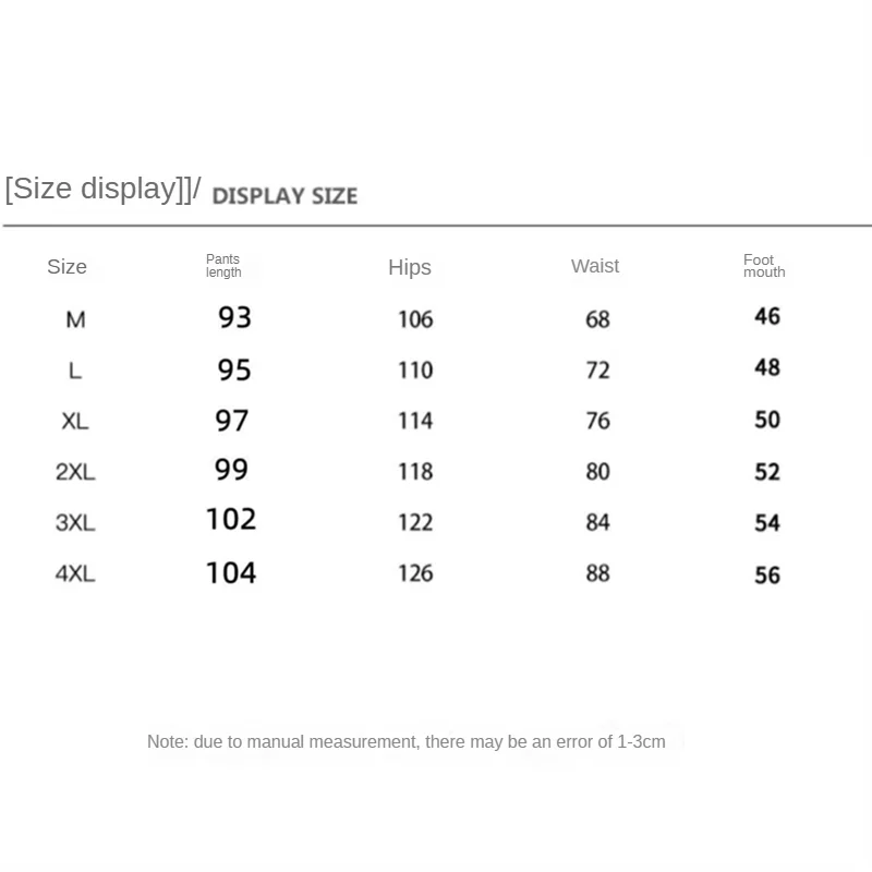 Winter Thickened Fleece Men's Pants Warm Casual Embroidery Letter Fleece Liner Thick
