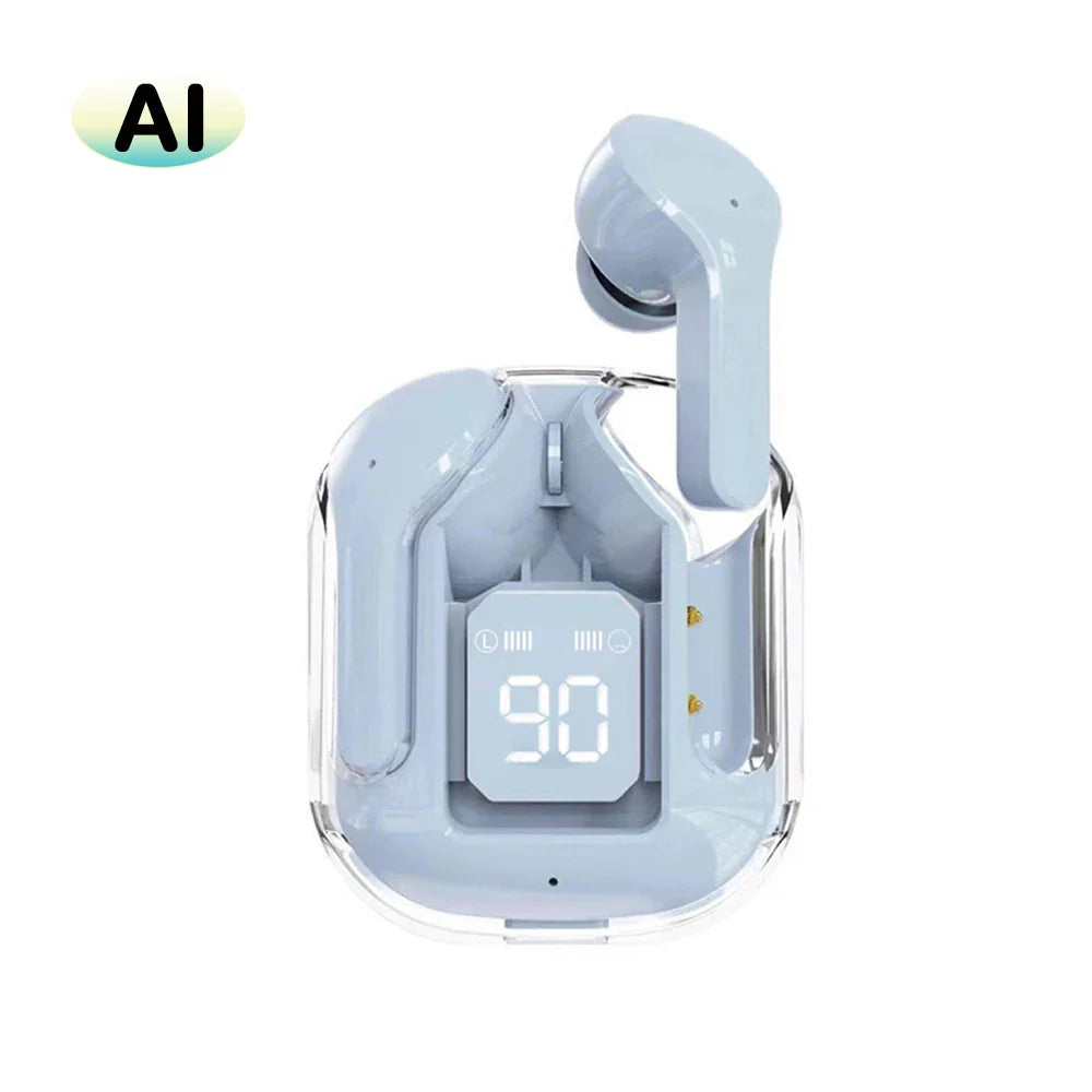 GREATWALL New AI Translation Earphones, In Ear Noise Reduction 5.3 High Definition Sound Quality Sports Fitness Wireless Earphon