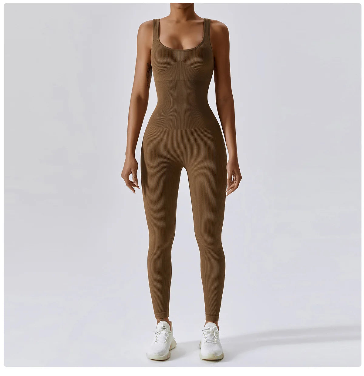 Women's Yoga One Piece Tracksuit Jumpsuit Seamless Sportswear Yoga Suit Gym