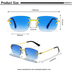 Sunglasses Men Women UV400 Small Gradient Sun Glasses For Men