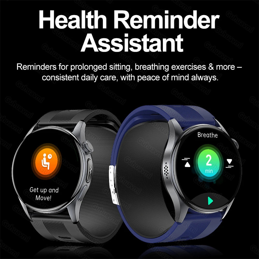 Smartwatch  AMOLED Screen Call ECG Sport Watchs