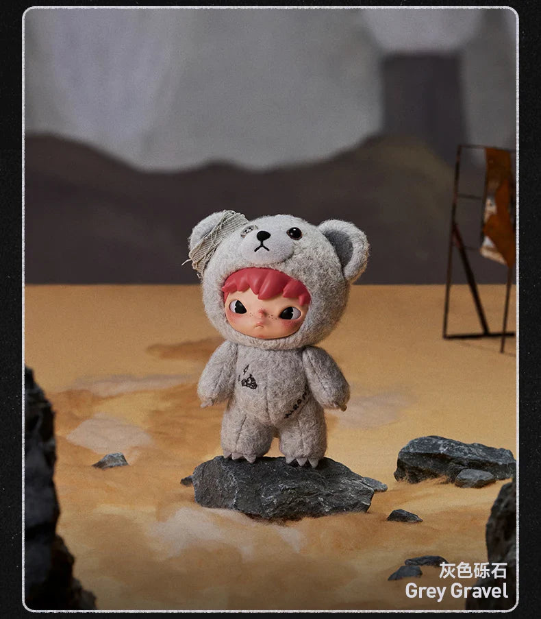 POP MART Hirono Road Journal Series Plush Doll Pendant Blind Box Toys Kawaii Anime Action Figure Surprise Mystery Bag Toy