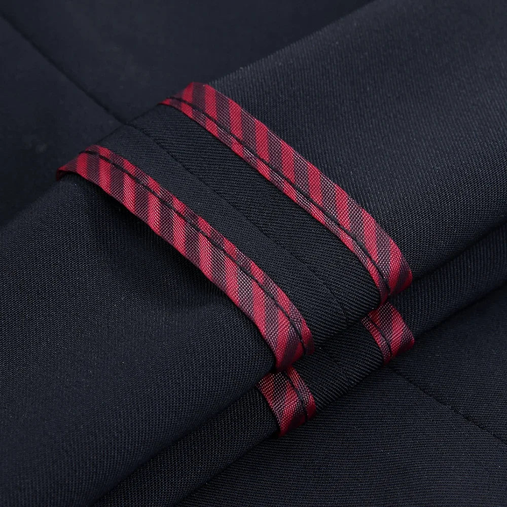 Summer Men Business Thin Silk Suit Dress Pants Male Classic Breathable Office