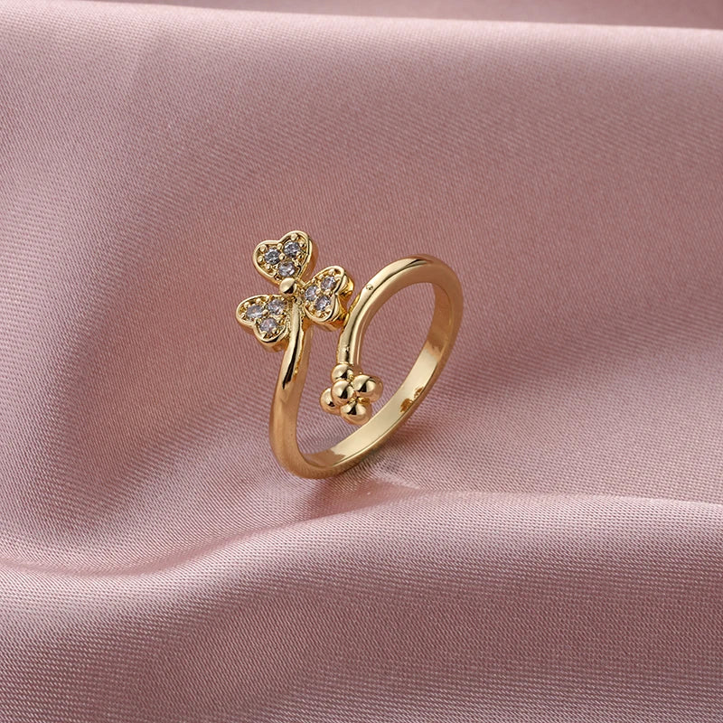 Stainless Steel Wedding Rings For Women Adjustable Engagement Women's Ring