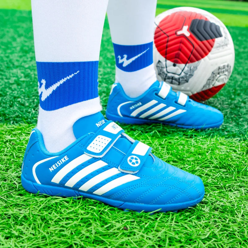 Kids Soccer Shoes School Football Boots Cleats Grass Sneakers Boy Girl Outdoor