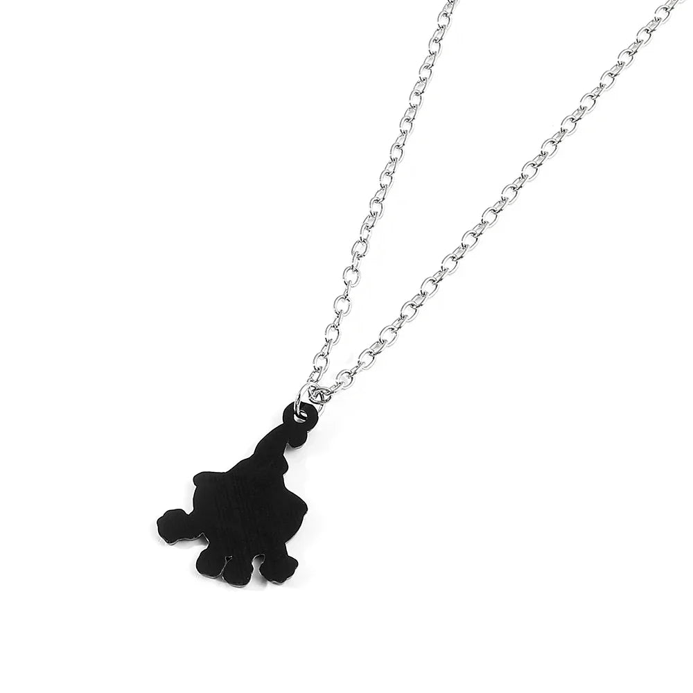Hot Selling Rabbit Pendant Necklace Hip Hop Pop Singer Fans Gift Collar Jewelry Women Men Gift