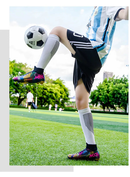 Football Boots Men Futsal Professional Unisex Anti-Slip Kids Soccer Shoes