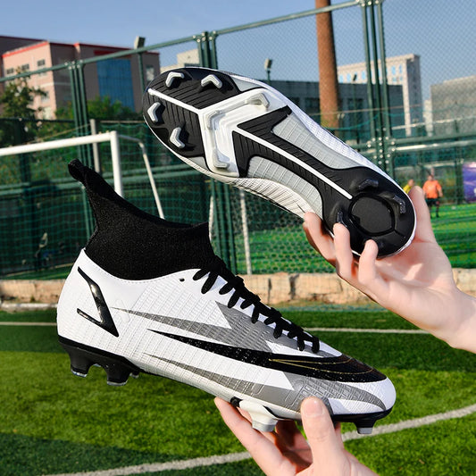 Original FG/TF Men Football Boot Turf Training Futsal Hall Soccer Shoes Outdoor