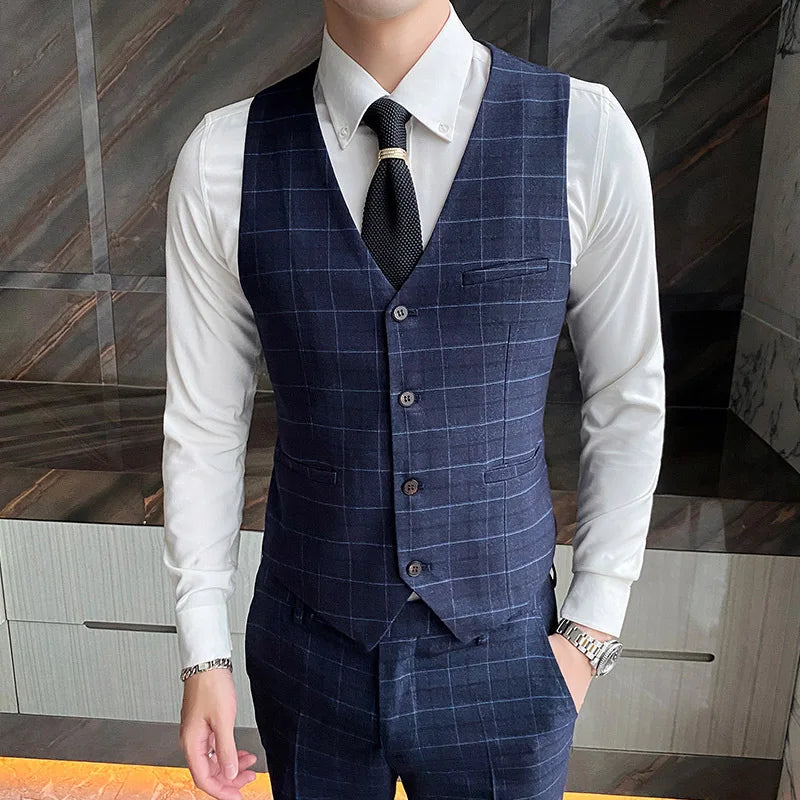 Tuxedo for Mens: Suit Slim-fit Three-piece Men's Small Suit