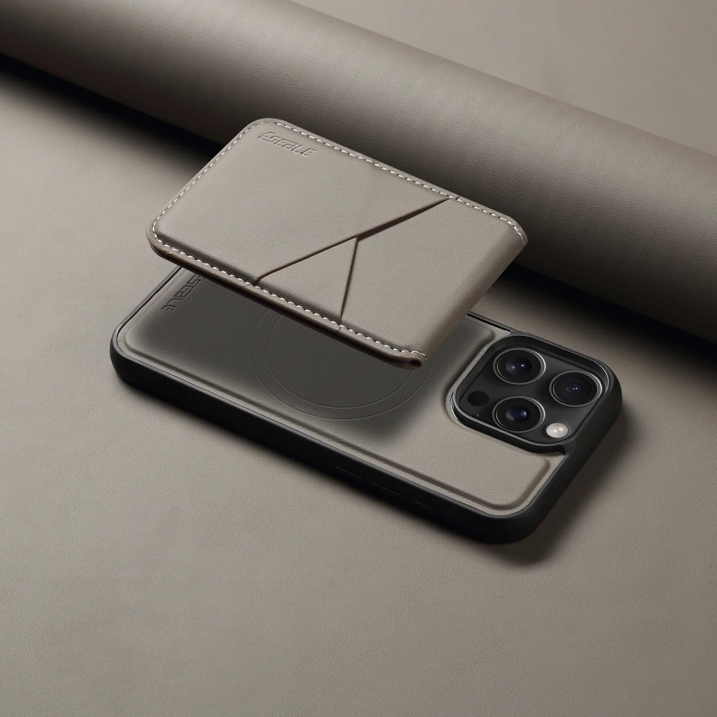 2 In 1 Detachable Magnetic Leather Case for IPhone 17 16 Pro Max 15 14 13  Wallet Cover Cards Holder Pocket