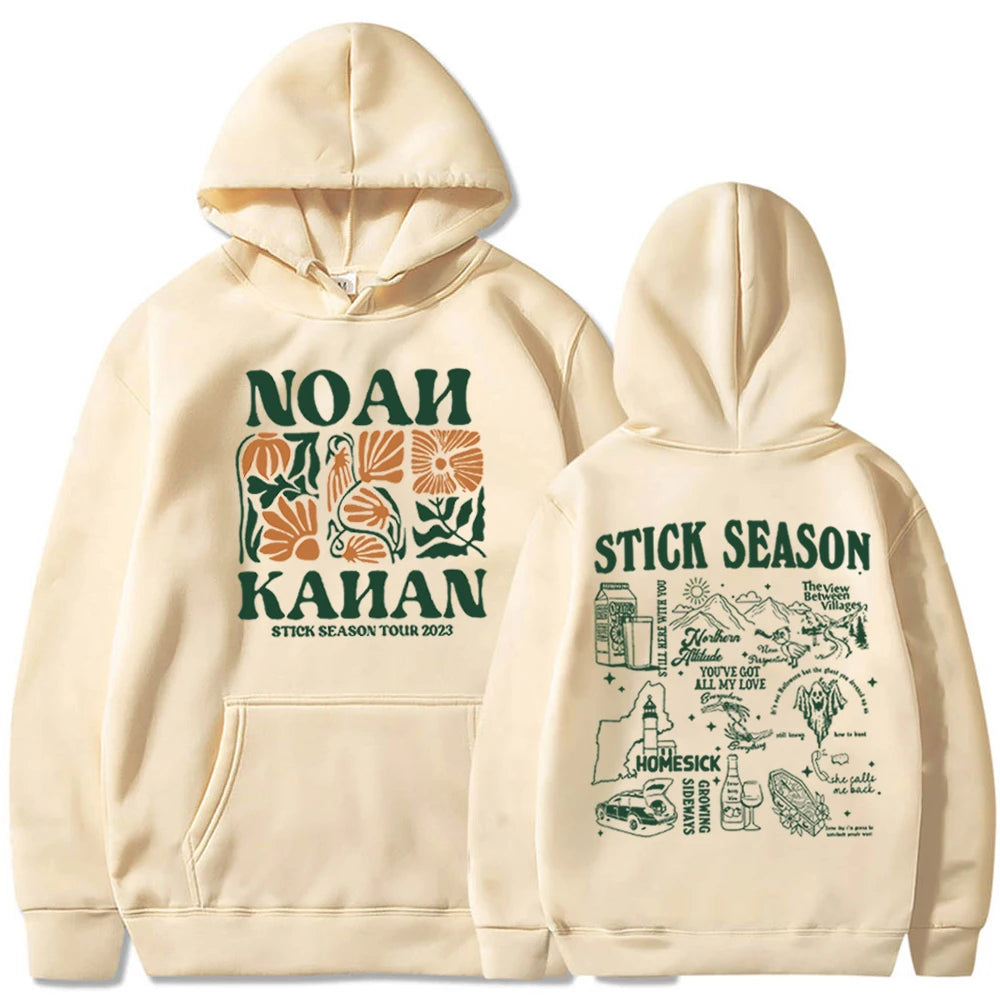 Noah Kahan Hoodie Noah Kahan Stick Season Tour Hoodie Noah Kahan Merch