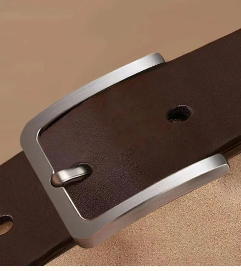 Men's Belt Business Luxury Designer Brand PU Leather Belts Jeans Pin Adjustable Alloy Buckle Waist Straps Belts 105 120 125cm