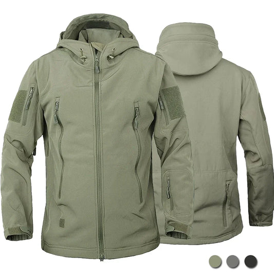 Motorcycle Shark Skin Soft Shell Jackets Men Tactical Windproof Waterproof jacket