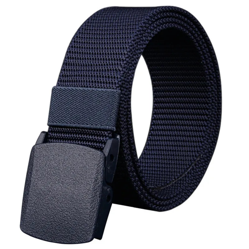 1/2PCS Military Men Belt Army Belts Adjustable Belt Men Outdoor Travel Tactical Waist Belt with Plastic Buckle for Pants 120cm