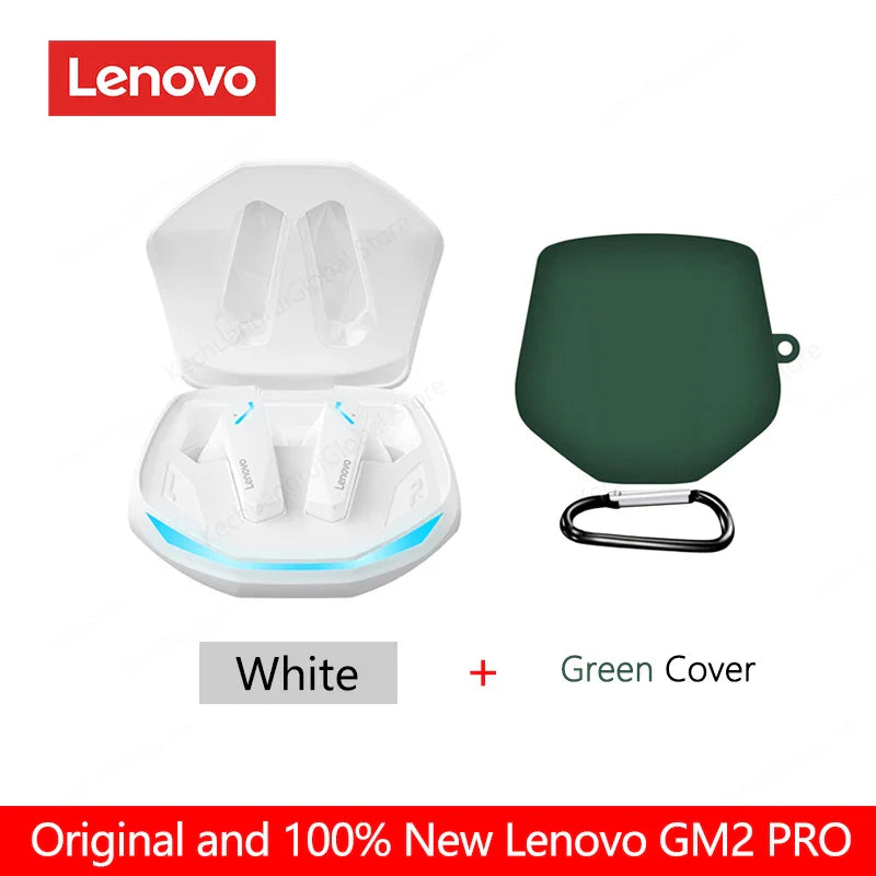 Original Lenovo GM2 Pro Earphone Bluetooth 5.3 Wireless Gaming Earbuds Low Latency HD Call Dual Mode Headphones With Mic GM2Pro