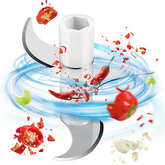 Electric Garlic Chopper 250ML Mini Portable Vegetable Chopper, Wireless Food