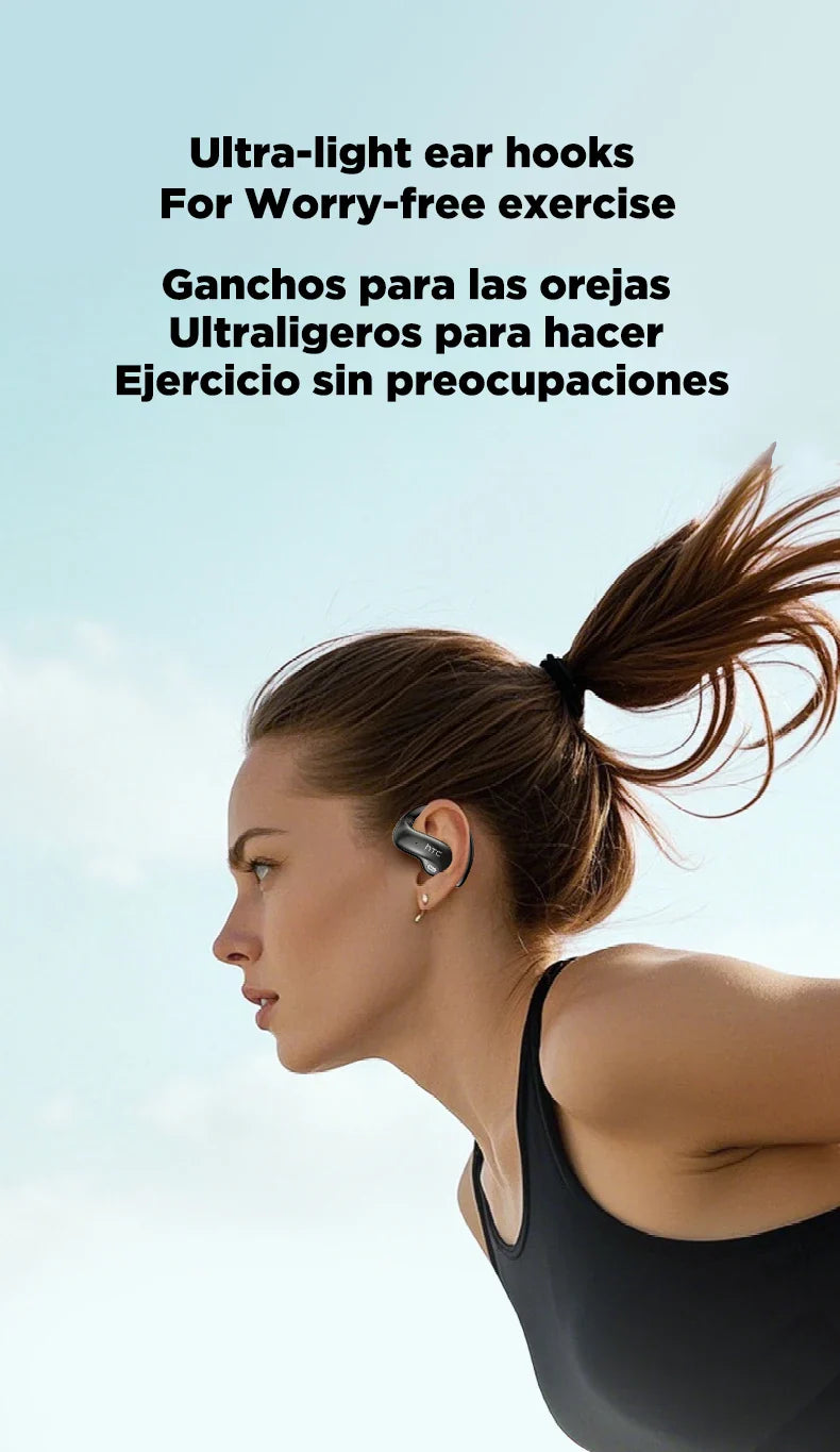 Htc Ne19 On-Ear Bluetooth Headphones with Large Battery Capacity and High Sound Quality