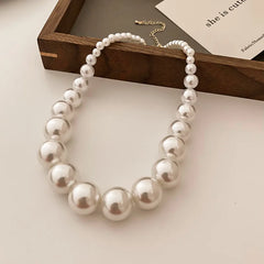 Pearl Necklace European And American Style Personality Fashion