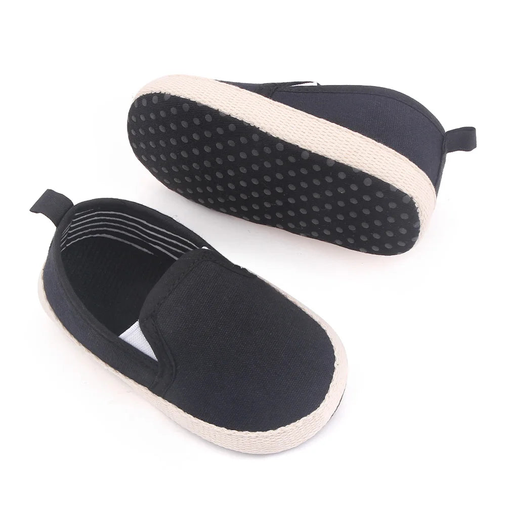 Baby Soft Shoes Toddler First Walking Shoes Slip-on Spring and Autumn Prewalking Shoes