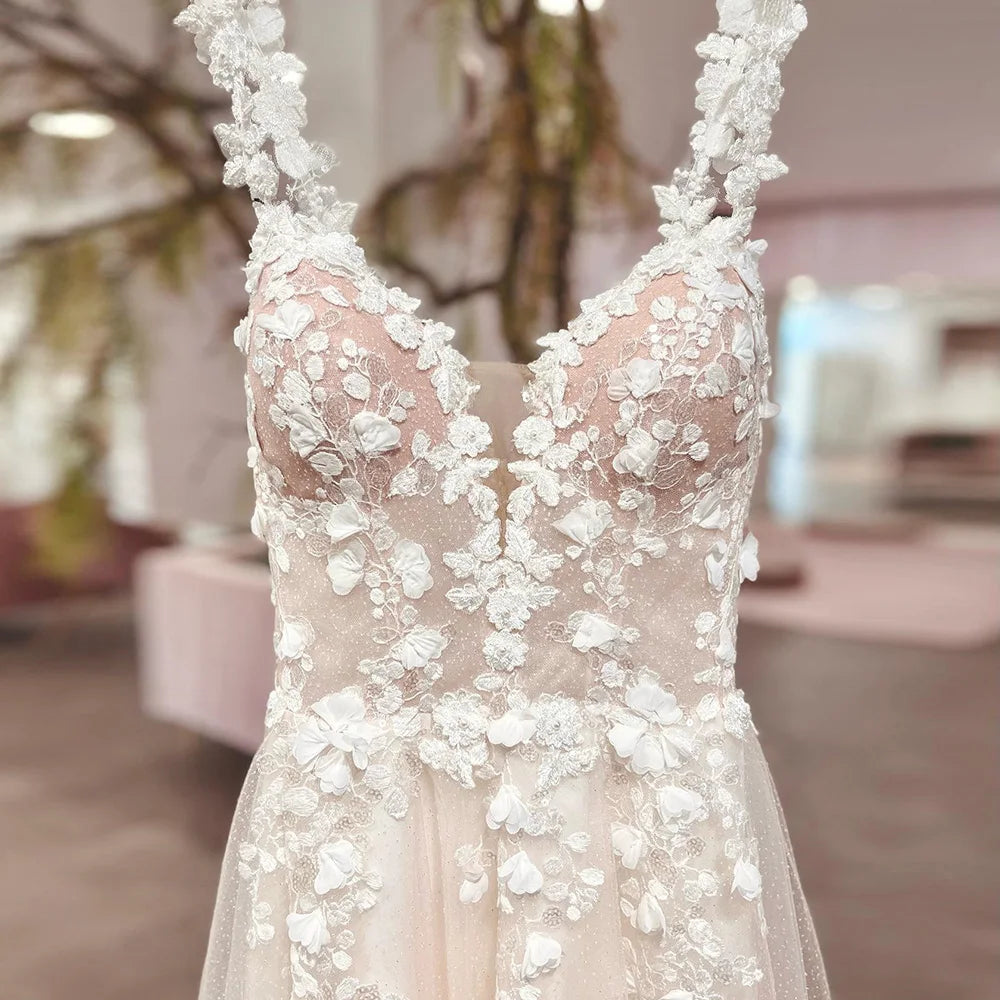 White Bridesmaid Dresses: Wedding Dresses For Bride Sleeveless Court Train Appliques