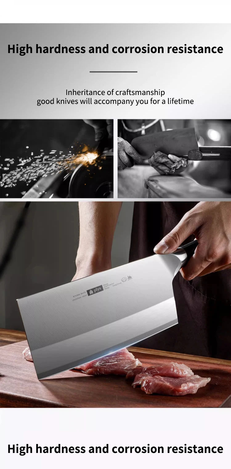 Kitchen Knife Chinese Chef Special Ultra-Sharp Slicing Knife