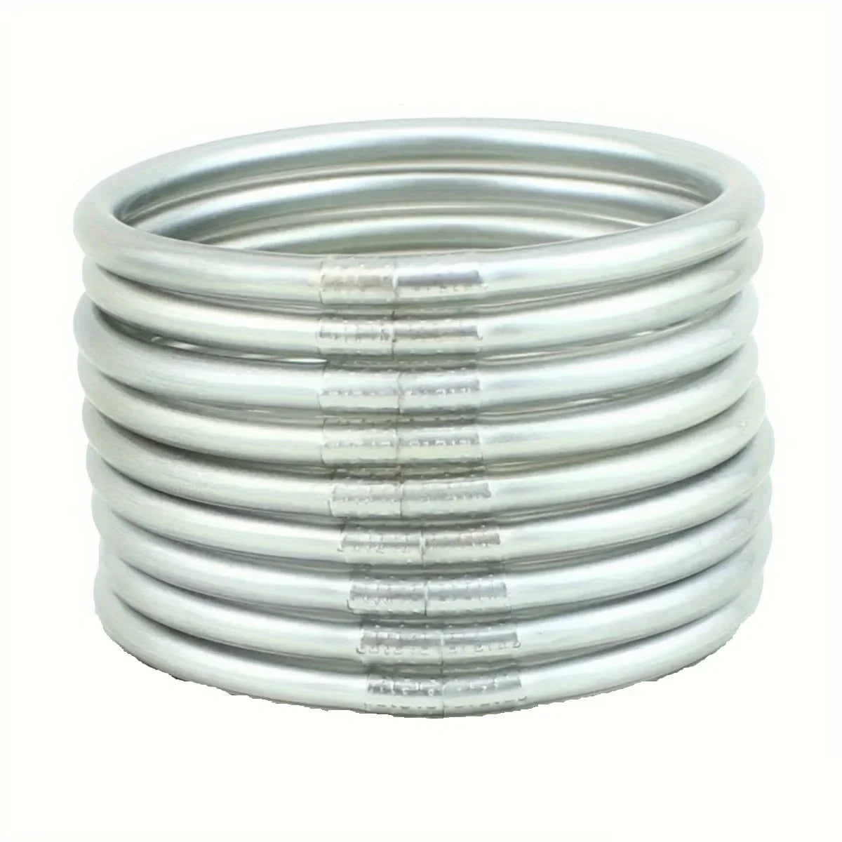 9Pcs/set Buddhist Jonc Bracelet Jewelry Lightweight Bowknot Glitter Jelly Silicone Bangle Bracelet for Women Buddha Girls