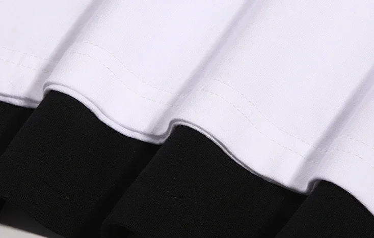 Rock Print T-Shirts Music Band Gorillazs Punk 90s Casual Fashion New Men Short Sleeve Plus Size Pure Cotton T-Shirt Unisex