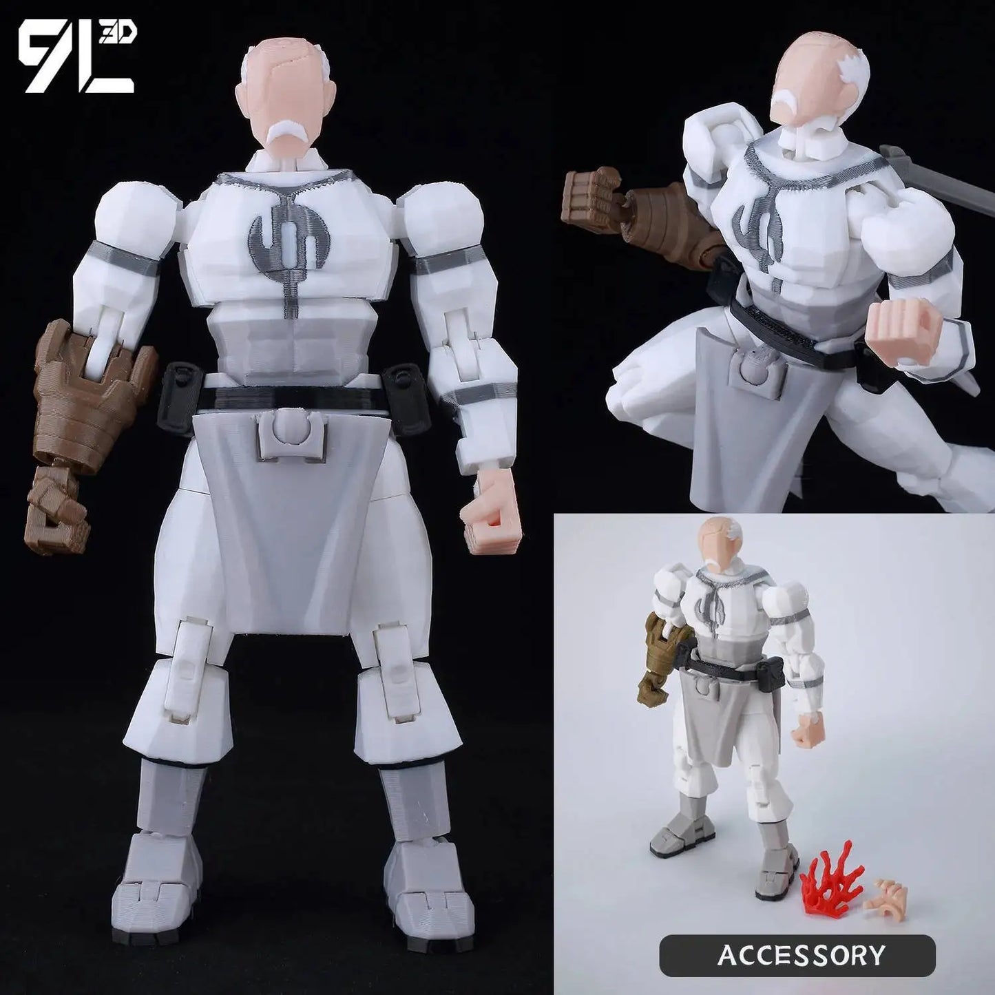 9L3D Printed Invincible Boy Lucky13 Dummy13 Conquer LEX Allen Superheroes Anime Toys Action Figures Mannequin Model Ornaments