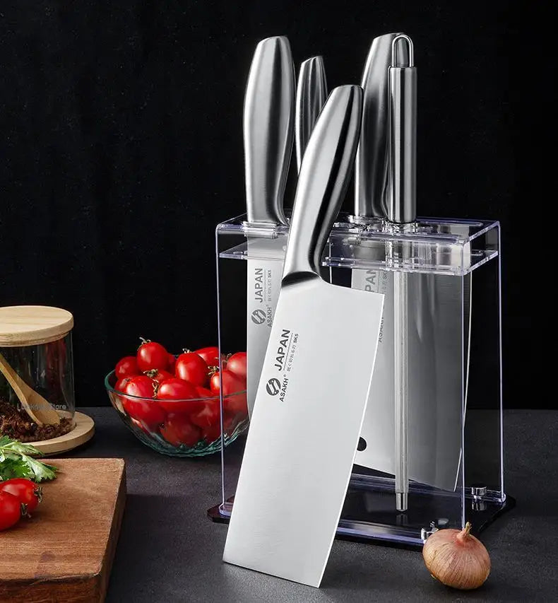 Japanese Kitchen Chef Knife Meat Fish Slicing Vegetable Cutter Stainless Steel Cleaver