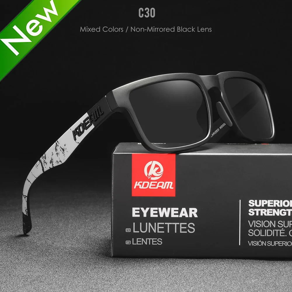 Sunglasses Outdoors Lifestyle Coating Sun Glasses New Matching Colors With Box