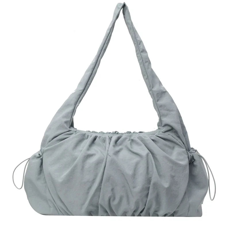 Fashion Nylon Pleated Women's Crossbody Bag Casual Trend