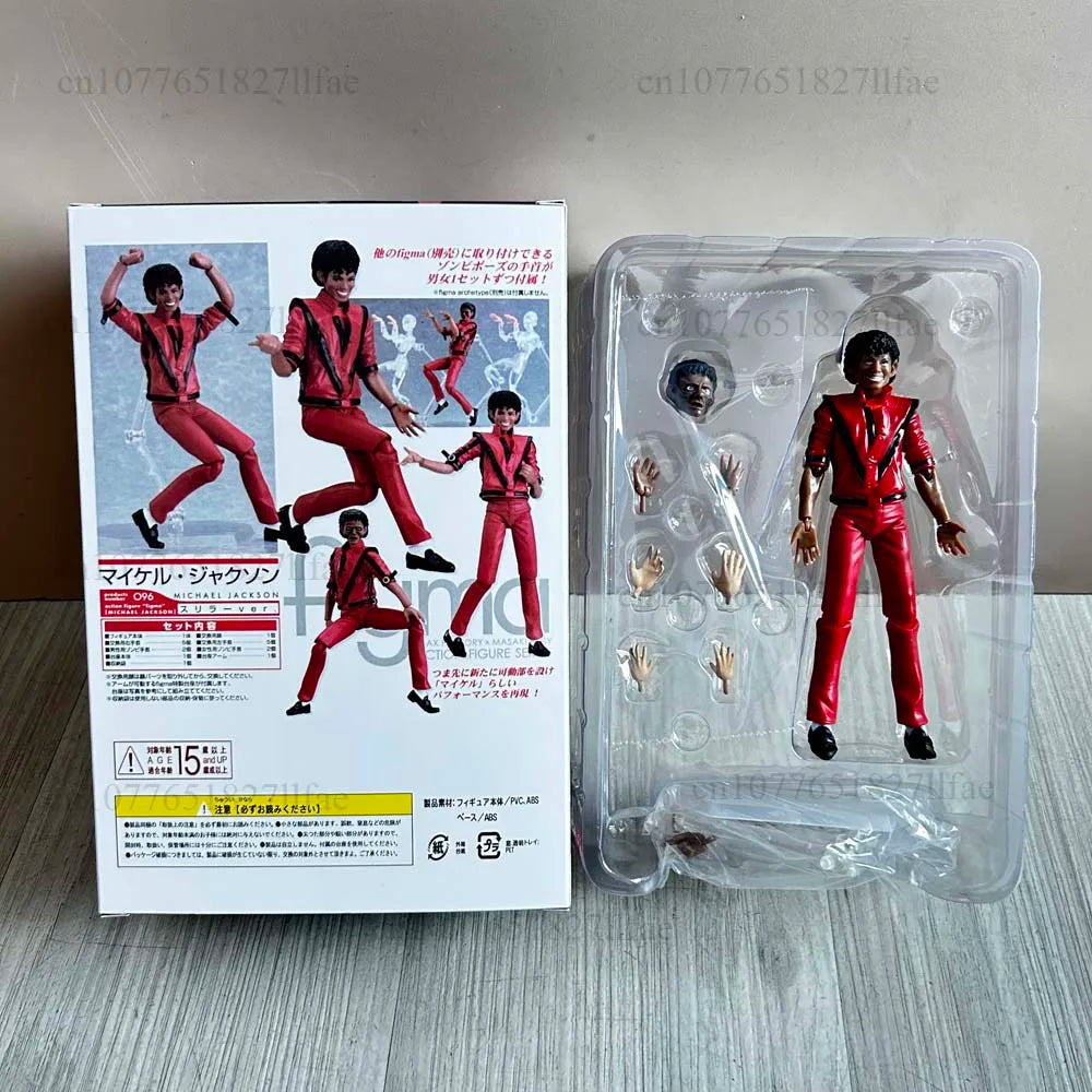 Michael Jackson Smooth Criminal Moonwalk Action Figure Model Toys Michael Jackson MJ Thriller Joint Movable Christmas Gift