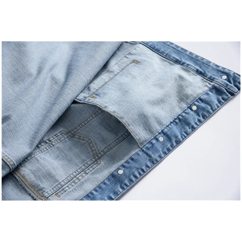Men's Denim Jackets Vintage Classic Style Motor & bicyle Winter Jacket