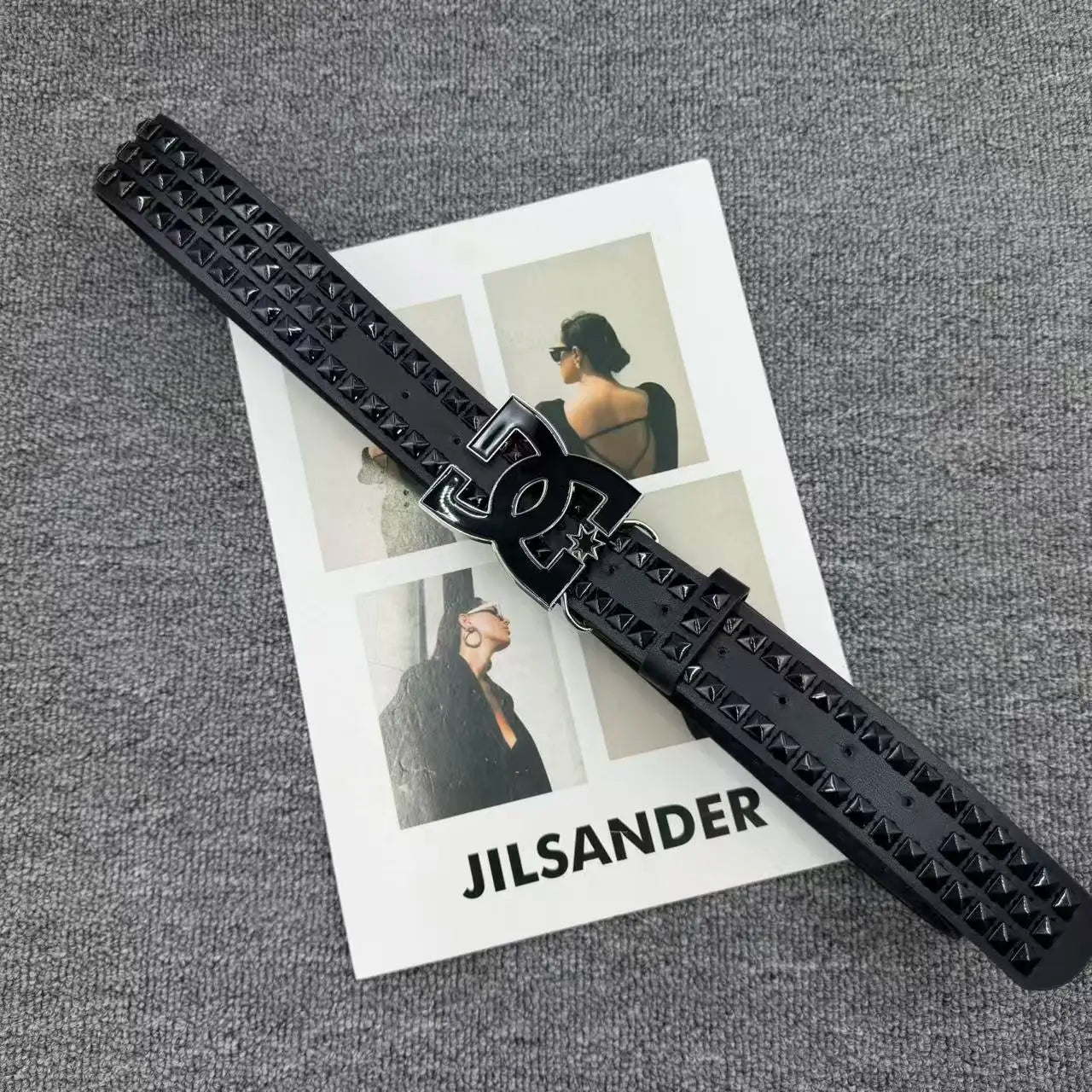 2026 Luxury Punk Belt for Women & Men – Y2K Style, Studded Design, High-Quality, Fashionable Metal Buckle