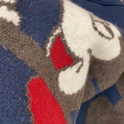 Cardigan Donald Cartoon Sweaters for Women Coat