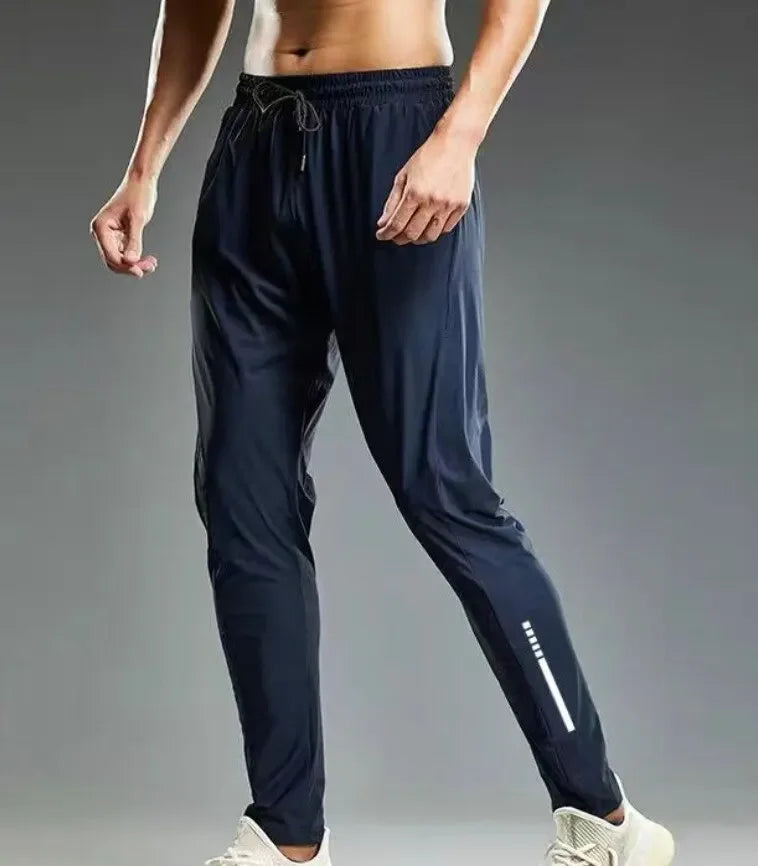 Elastic Men Running Sport Pants Jogging Sweatpants Casual Outdoor Training