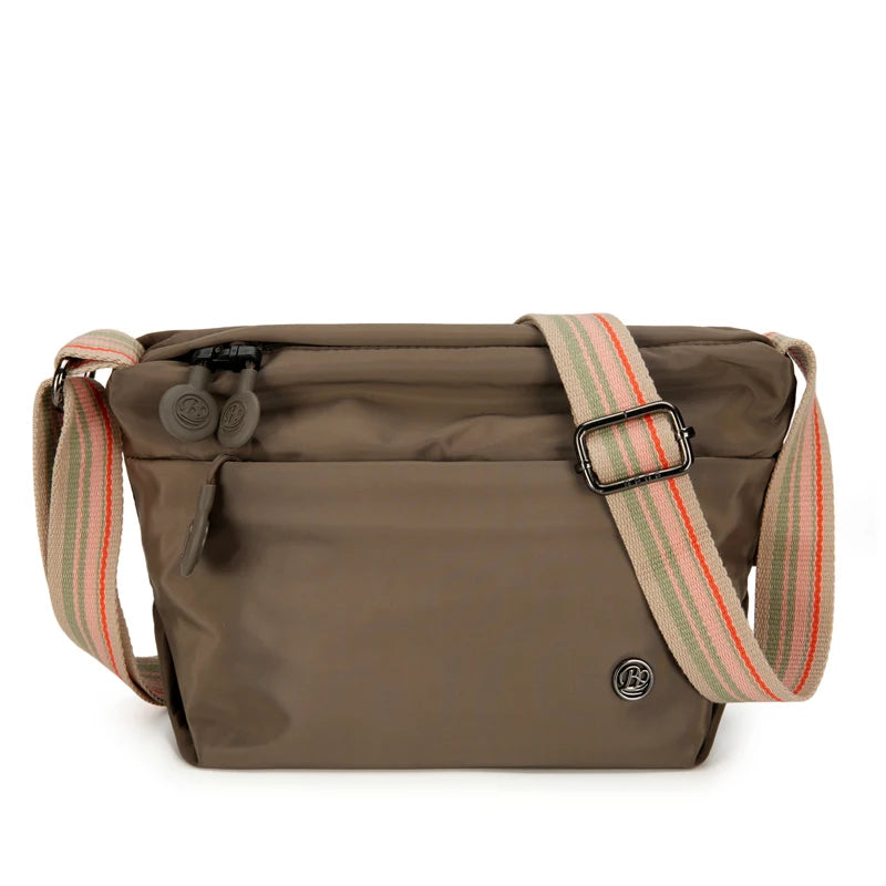 Ultra-light Nylon Crossbody Bag for Women Adjustable Wide Strap Lightweight