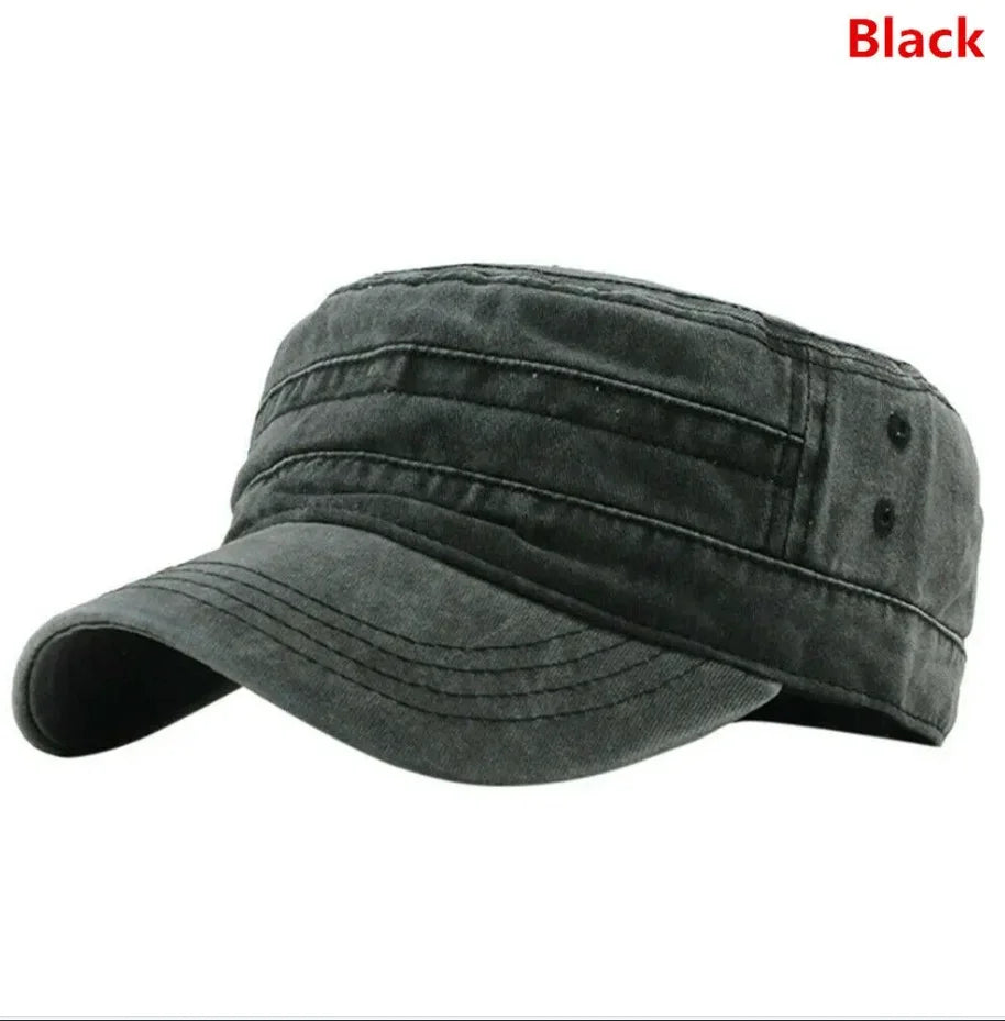 KMKM1PC Camouflage Army Hat Men Women Baseball Cap Camo Military Cadet Combat Fishing Cap