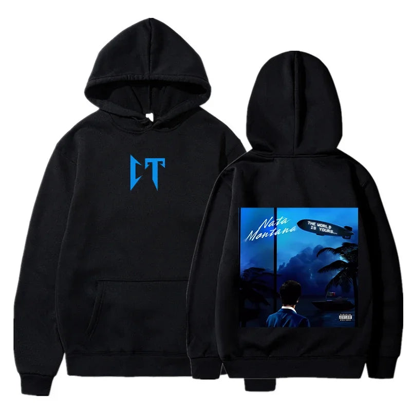 Natanael Cano Nata Montana Hoodies Corridos Tumbados Merch Women Men Hooded