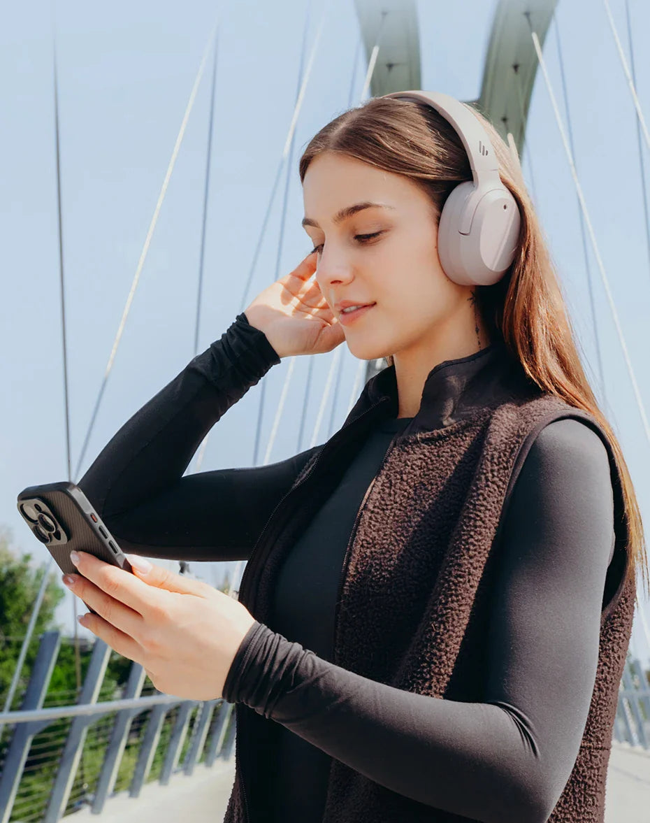 Edifier W820NB Plus(2025 Ver.) ANC Wireless Headphone Bluetooth 6.1 Over-ear Headset -49dB Noise Canelling Earphone Hi-Res Audio