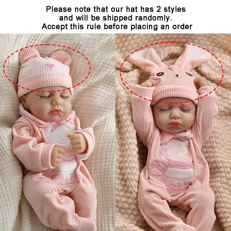 16 Inch 40cm Loulou Full Body Soft Vinyl Girl Reborn Baby Doll Lifelike Bebe Reborn Doll Toys Realistic Baby Doll Toys