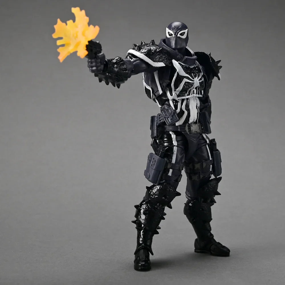 Amazing Yamaguchi Marvel Venom Agent series KO Articulated Action Figure Model Kit Desktop Ornament Collectible statue Toys Gift