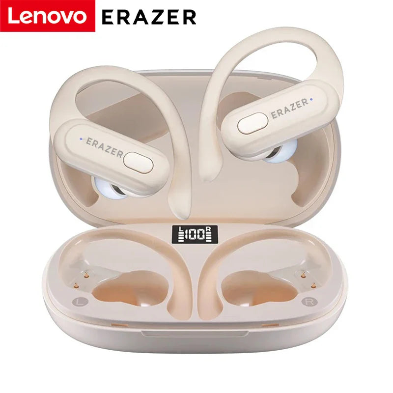 ERAZER XT60PRO Sports Wireless Headphones Bluetooth  Earphones Earbuds Noise Reduction Headset with Mic Earhook