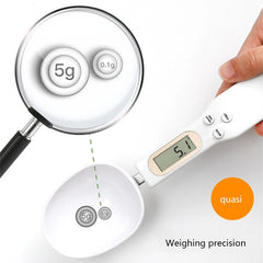 LCD Digital Measurement Adjustable Weighing Spoon Kitchen Scale Electronic Measuring Spoon G Coffee Powder Scale Baking Scale