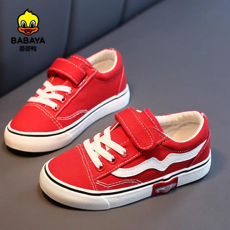 Children Canvas Shoes for Kids Sneakers Breathable Fashion Toddler Girl Shoes