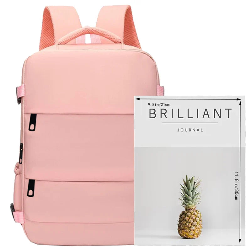 Sleek Multi-Color Multi-Pocket Backpack Adjustable-Strap Lightweight for Daily Commute Outdoor Casual Stylish Bag