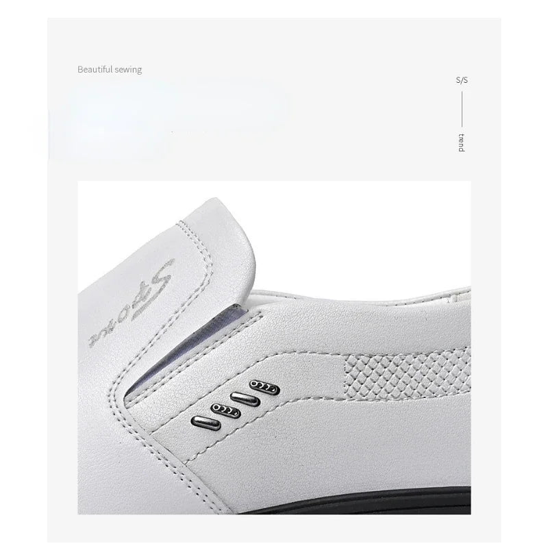 Brand Leather Shoes for Men Designer Loafers High Quality Adult Moccasins Men Driving Shoes Male Footwear Men's Formal Shoes